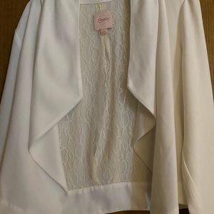 White blazer never worn